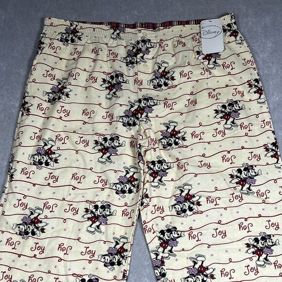 DISNEY Pants Womens Size X-Large Multicolored Mickey Mouse Sleep Pants Pajamas - Picture 2 of 10